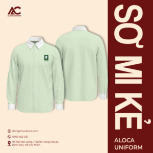 Áo Sơ Mi Kẻ Đồng Phục Công Sở Thời Trang – SMK002
